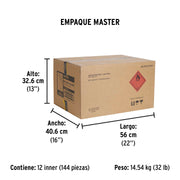 Mechero recargable de 42 ml para flamear alimentos, PRETUL