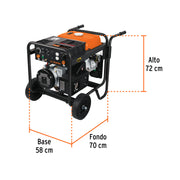 Soldadora a gasolina 145 A con generador, TRUPER