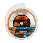 Disco sierra 10' para madera, 60 dientes centro 1', EXPERT