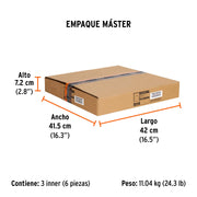 Disco sierra 14' para madera, 60 dientes centro 1', TRUPER