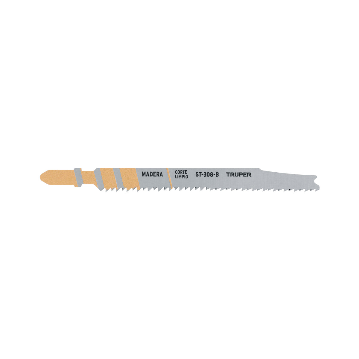 Blíster 5 seguetas T, 12 DPP HCS, corte recto limpio/madera