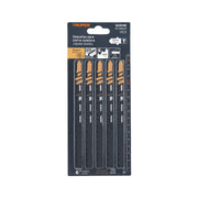 Blíster 5 seguetas T, 6 DPP HCS, corte recto rápido/madera