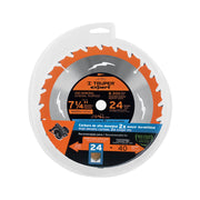 Disco sierra 7-1/4' p/madera, 24 dientes centro 5/8', EXPERT