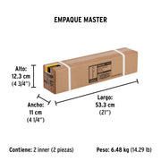 Llave stilson 24' cuerpo de hierro maleable, PRETUL