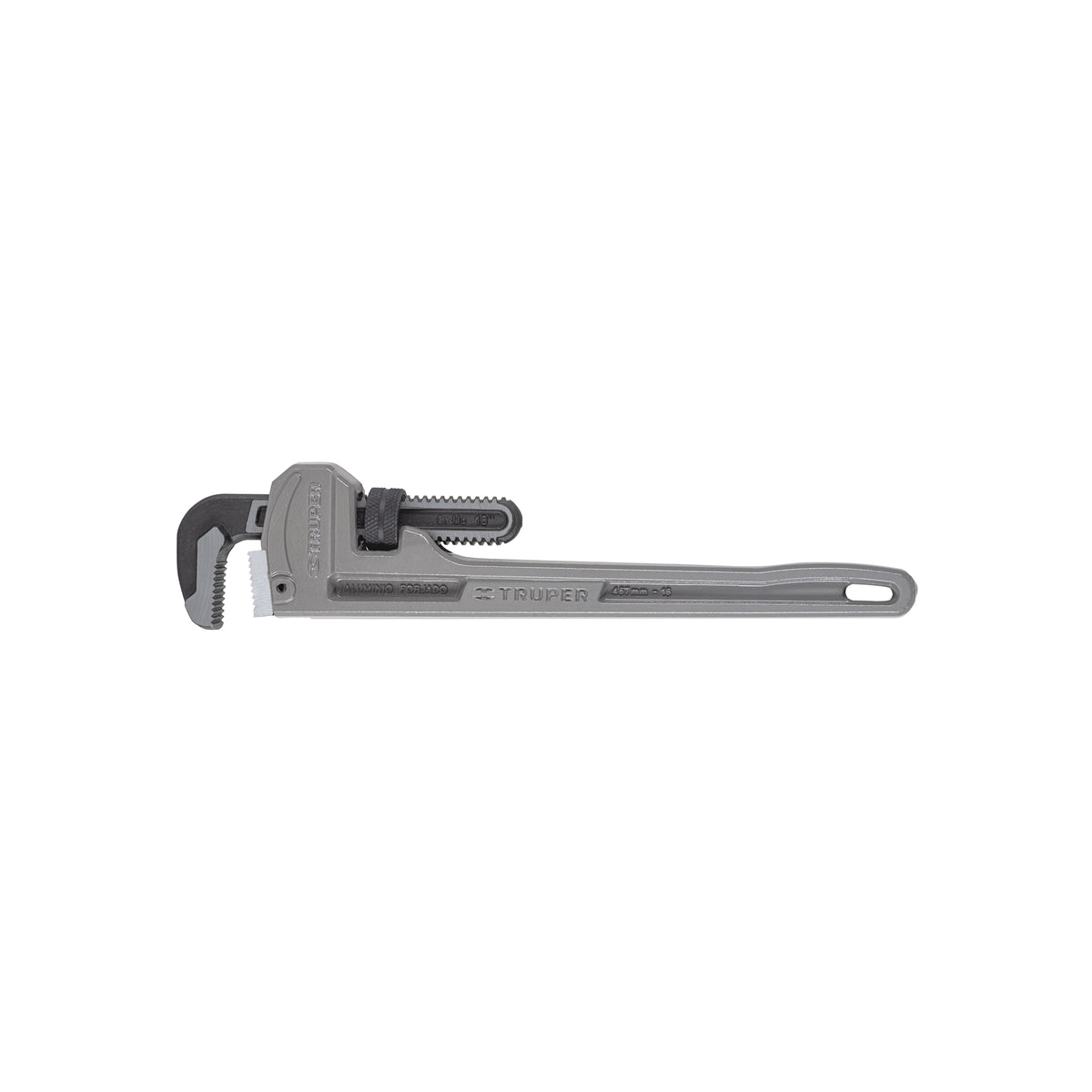 Llave stilson 18' cuerpo de aluminio, TRUPER