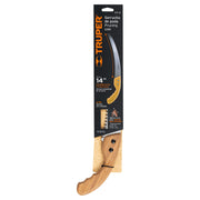 Serrucho de poda 14',hoja curva,6 DPP, mango madera, TRUPER