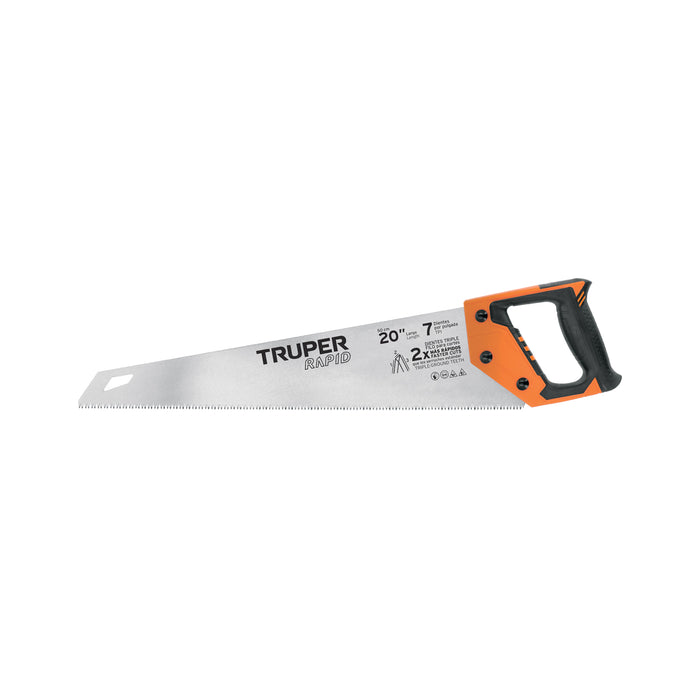 Serrucho Rapid 20', 7 DPP, mango Comfort grip, TRUPER