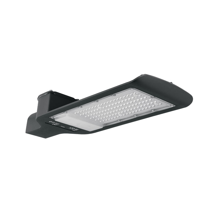 Luminario suburbano LED 120 W 6500 K, sensor de luz, VOLTECK