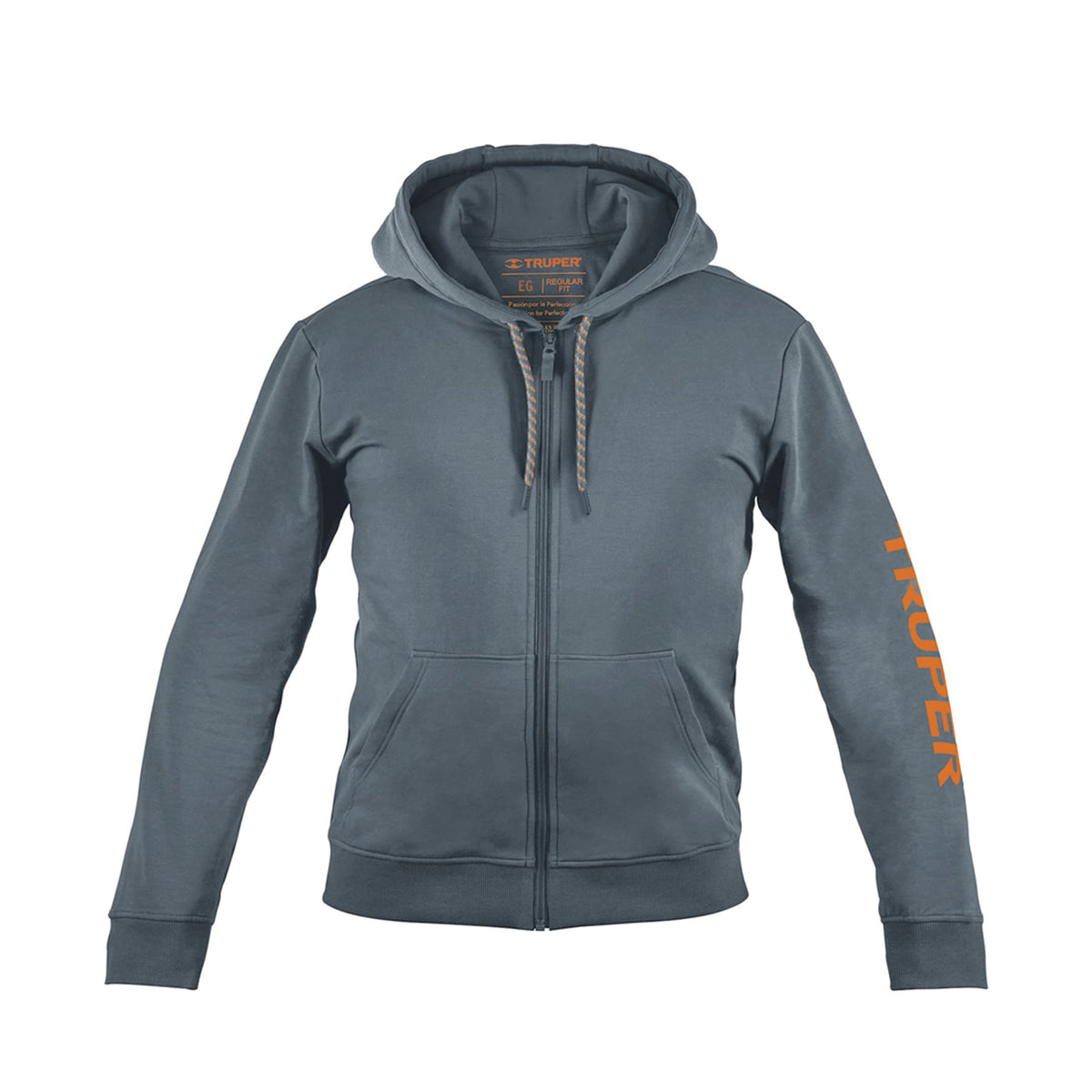 Sudadera gris para caballero, talla EG, TRUPER