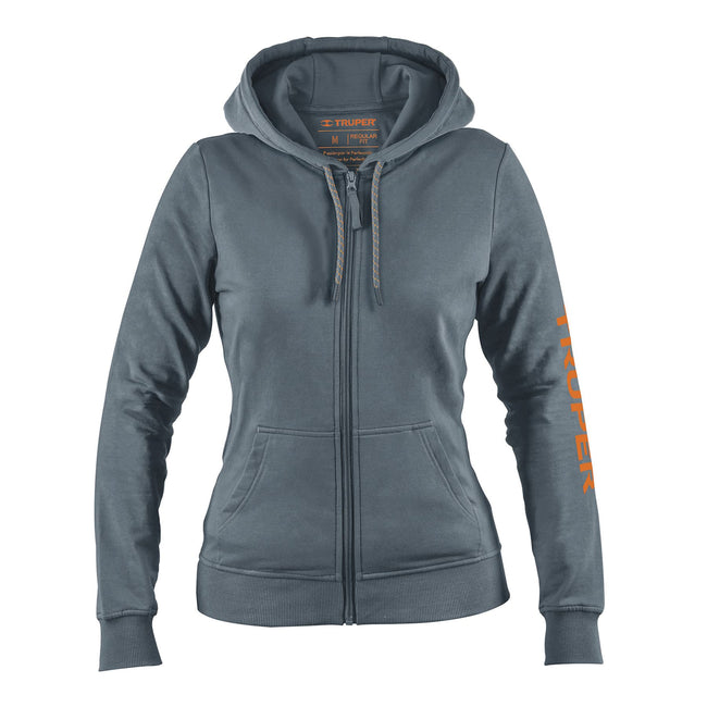 Sudadera gris para dama, talla M, TRUPER