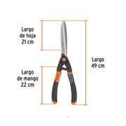 Tijera para poda 49 cm, mangos Comfort Grip, TRUPER