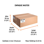 Tijera para poda 49 cm, mangos de madera, PRETUL