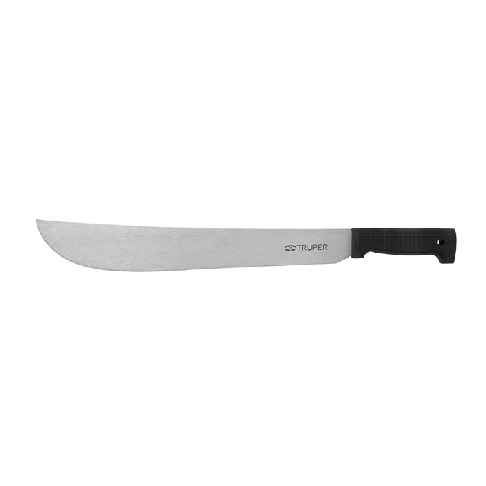 Machete estándar 16' cacha negra inyectada, TRUPER