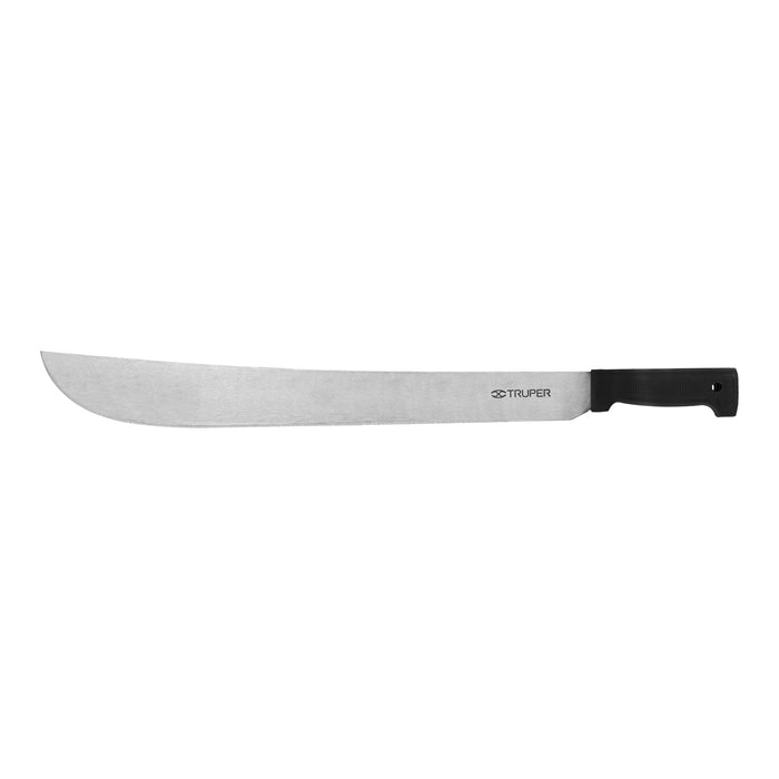 Machete estándar 20' cacha negra inyectada, TRUPER