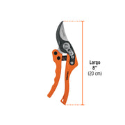 Tijera para poda 8' de nylon con cuchillas acero SK5, TRUPER
