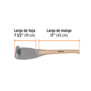 Machete huixtla corte derecho, largo 25', TRUPER