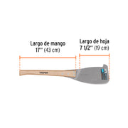 Machete huixtla corte izquierdo, largo 25', TRUPER