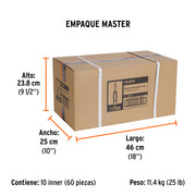 Pinza para electricista 6' mango de PVC, TRUPER