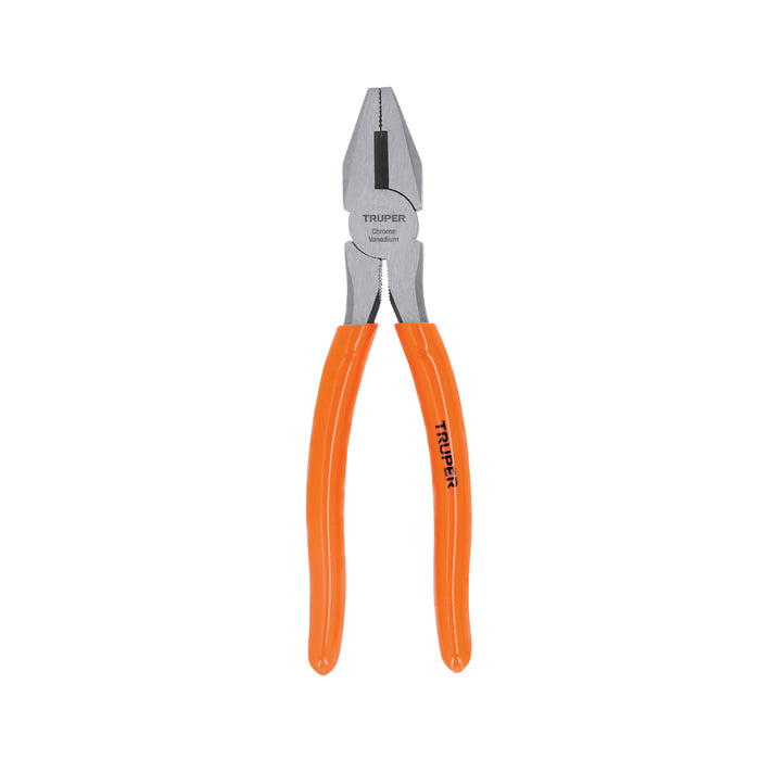 Pinza para electricista 7' mango de PVC, TRUPER