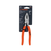Pinza para electricista 7' mango de PVC, TRUPER