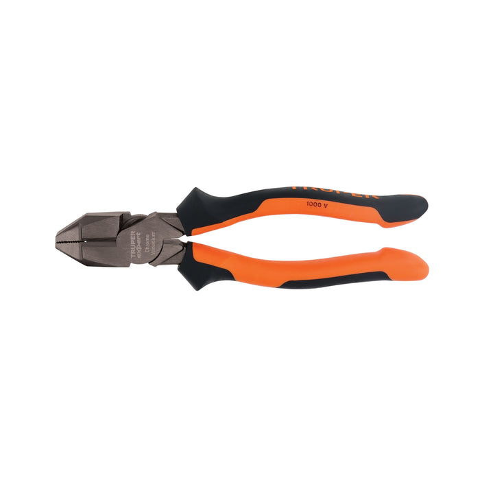 Pinza electricista 8' uso rudo, alta palanca, Comfort Grip