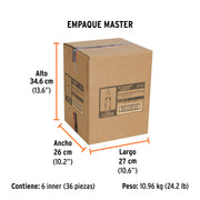 Pinza para electricista 7' alta palanca, Comfort Grip,EXPERT