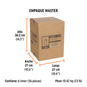Pinza corte diagonal 7' alta palanca, Comfort Grip, EXPERT