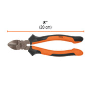 Pinza corte diagonal 8' alta palanca, Comfort Grip, EXPERT