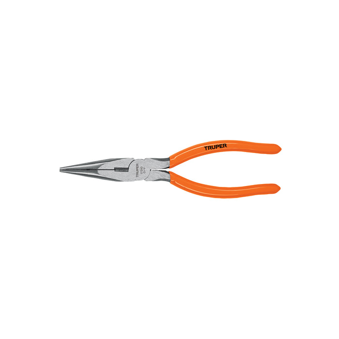 Pinza de punta y corte 8' mango de PVC, TRUPER