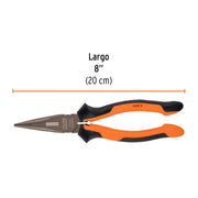 Pinza punta y corte 8' mango Comfort Grip, TRUPER EXPERT