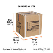Pinza para electricista 9' alta palanca mango PVC, TRUPER