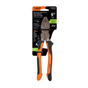 Pinza para electricista 9' alta palanca mango Comfort Grip