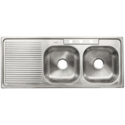 Tarja de empotrar 120x50cm doble tina derecha, FOSET BASIC
