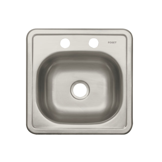 Tarja de empotrar tipo bar 38 x 38 cm, FOSET BASIC