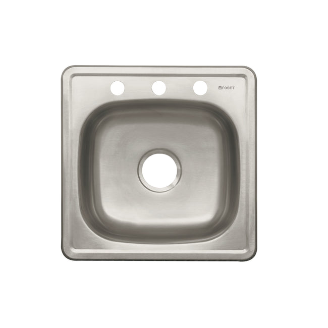 Tarja de empotrar sencilla 48x48cm, FOSET BASIC