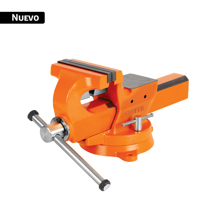 Tornillo de banco 6' industrial de hierro dúctil, EXPERT