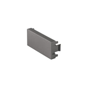 Tapón ciego acero inox de 1 módulo, línea Lisboa, VOLTECK