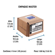 Tapa de 3' x 3' para caja cuadrada económica, VOLTECK