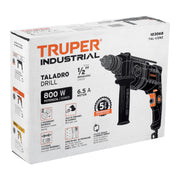 Taladro/destornillador 1/2', 800W dos velocidades,INDUSTRIAL