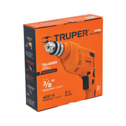 Taladro/destornillador 3/8', 400W, TRUPER PRO