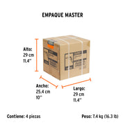 Taladro/destornillador 3/8', 450W, TRUPER INDUSTRIAL
