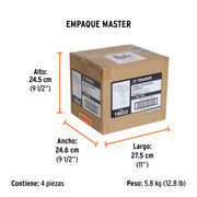 Taladro/destornillador compacto 3/8', 12V, 1 bat 2Ah, PRO