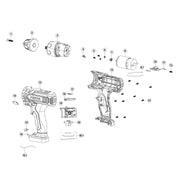 Taladro/destornillador 3/8', 12V, 1 batería 2Ah, PRETUL