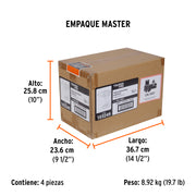 Taladro/destornillador 1/2', 20V, 1 batería 2Ah, TRUPER PRO
