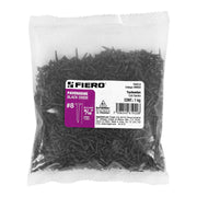 Bolsa con 1 kg de tachuelas pavonadas No. 8, FIERO