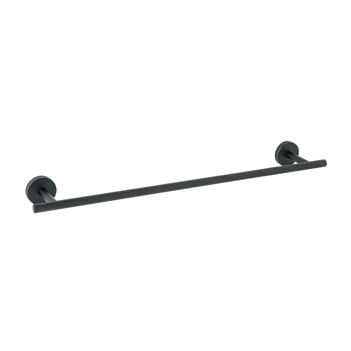 Toallero de barra metálico acabado negro, FOSET TÚBIG