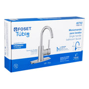 Monomando corto para lavabo, cromo, FOSET TÚBIG