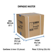 Monomando alto negro para lavabo, FOSET TÚBIG