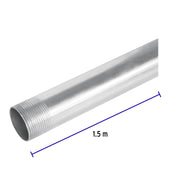 Tubo Conduit 1 1/4' para mufa, pared gruesa (0.9 mm), 1.5 m