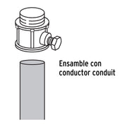 Tubo Conduit 1/2' pared extra delgada (0.7 mm), et. azul 3 m